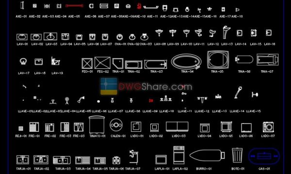 6 years ago
                

                
             2,8061. Accessories AutoCAD blocks free download