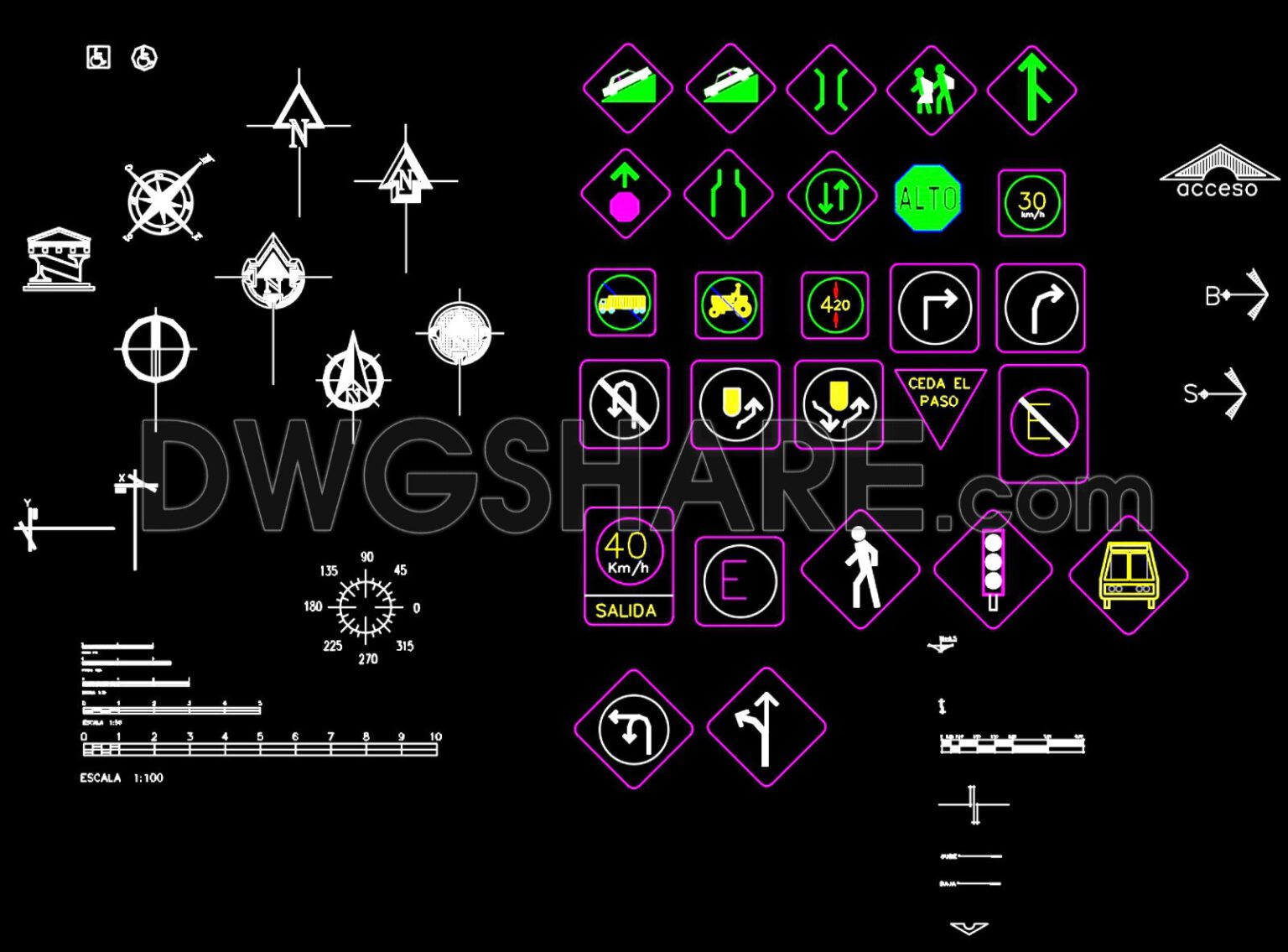 1. Cad Symbol Blocks free download