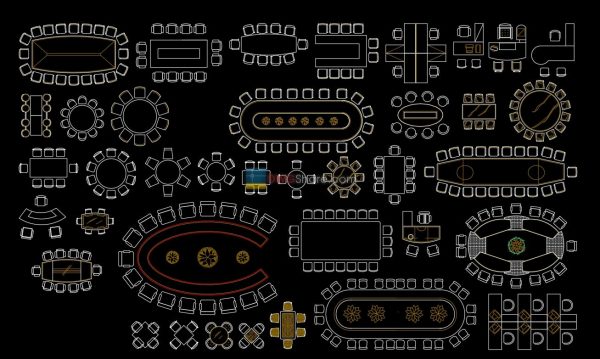 6 years ago
                

                
             2,4671.Office furniture in top view AutoCAD blocks free download