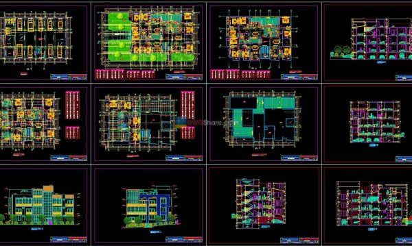6 years ago
                

                
             5,00311.The Luxury Apartment Building Project AutoCAD free download