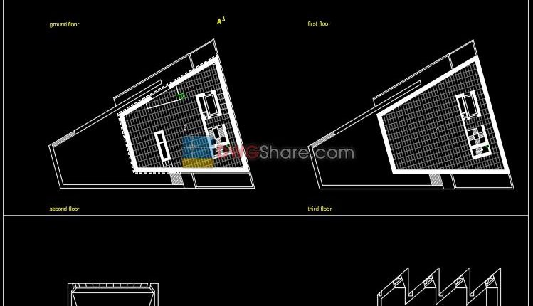 13.Museo Jumex David Chipperfield AutoCAD file, JPG file free download