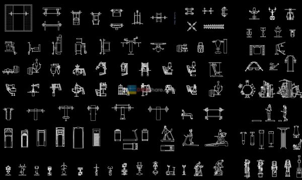 6 years ago
                

                
             7,0262. Gym AutoCAD blocks free download