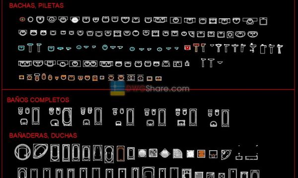 6 years ago
                

                
             1,8012. Sanitary equipment AutoCAD blocks free download