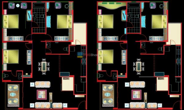 6 years ago
                

                
             3,0533 .Bedroom top view AutoCAD blocks free download