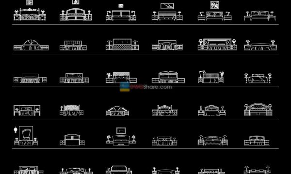 6 years ago
                

                
             1,3404.Beds front view AutoCAD blocks free download