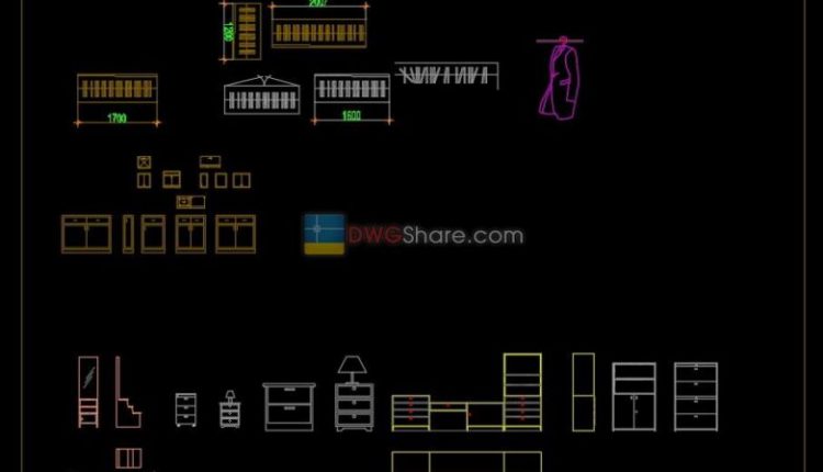 4.Furniture Cad Blocks free download