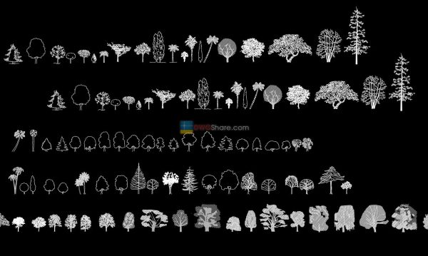 6 years ago
                

                
             2,0468. Trees in elevation AutoCAD blocks free download