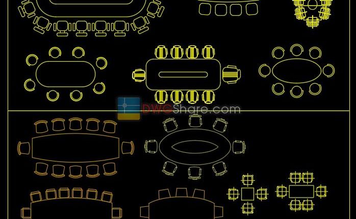9 .Furniture Cad Blocks free download