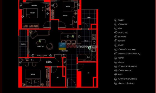 6 years ago
                

                
             1,83816.Apartment Plan Design AutoCAD File Free download