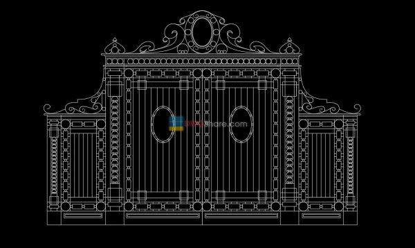 6 years ago
                

                
             1,10811. Fence design AutoCAD blocks free download