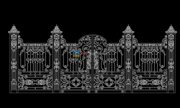 6 years ago
                

                
             1,4368. Fence design AutoCAD blocks free download