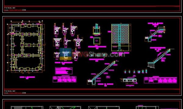 House Plan Design 15 AutoCAD File Free download