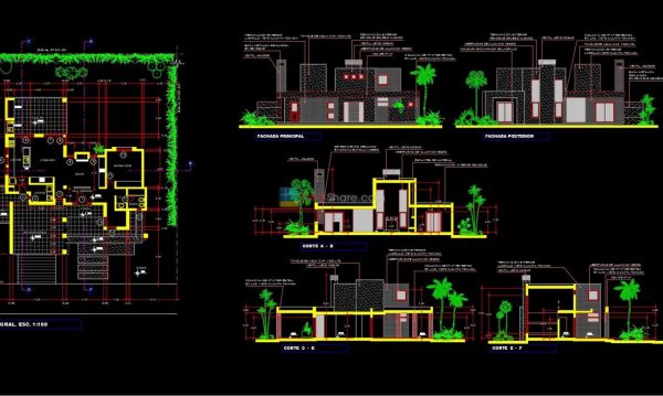 6 years ago
                

                
             4,574House Plan Design 5 AutoCAD File Free download