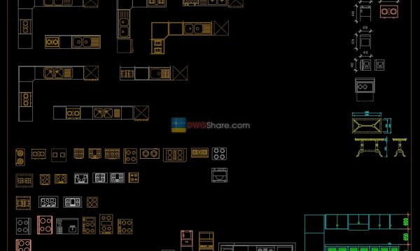 6 years ago
                

                
             1,707Kitchen furniture 2 AutoCAD blocks free download