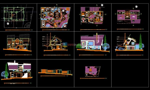 6 years ago
                

                
             6,357LUXURY HOUSE PLAN Design 10 AutoCAD File Free download