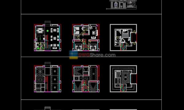 6 years ago
                

                
             5,529Modern villa plans AutoCAD File Free download