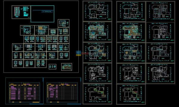 6 years ago 8899Villa Details Project Dwg Free Download