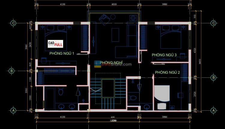 18.House Plan Design AutoCAD File Free download