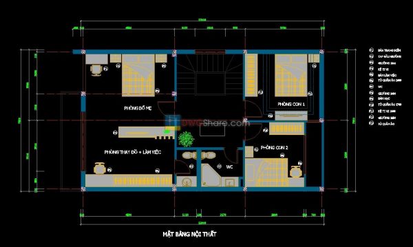 24.House Plan Design AutoCAD File Free download
