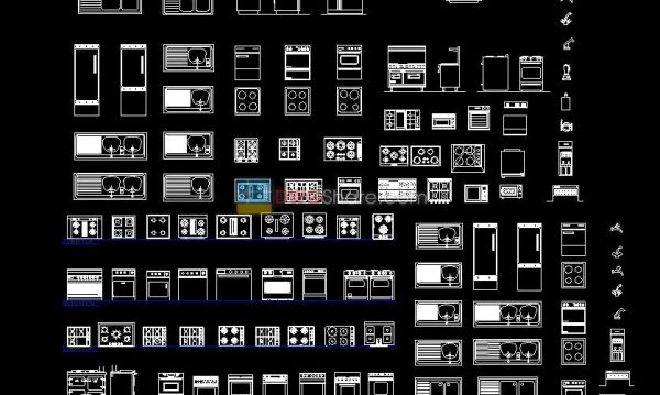6 years ago
                

                
             4,7084.Kitchen furniture AutoCAD blocks free download