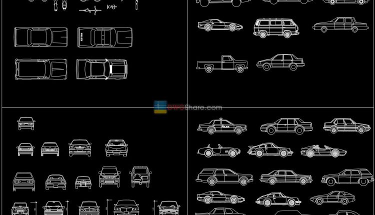 4.Transport AutoCAD blocks free download