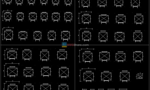 6 years ago
                

                
             2,8558.Elevator blocks detail 2d view elevation