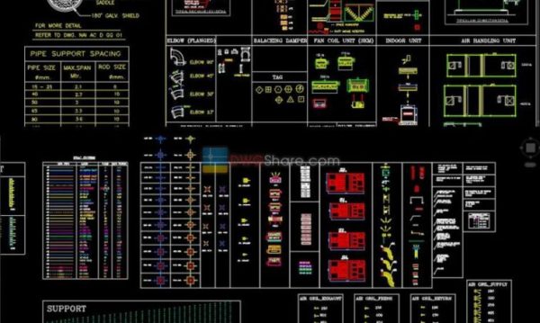 AutoCAD Blocks for HVAC Design free download