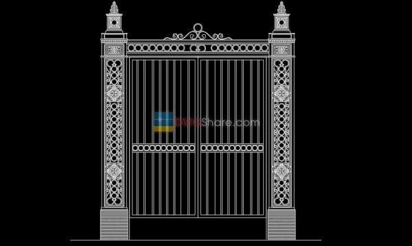 5 years ago
                

                
             98713. Gate design AutoCAD blocks free download