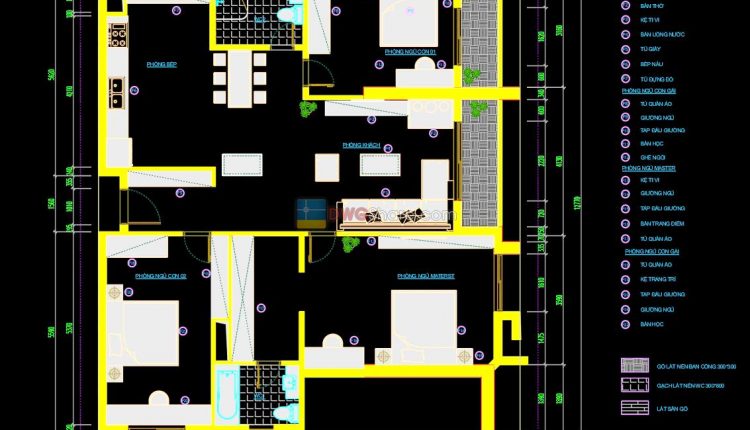36.Apartment Plan Design AutoCAD File Free download
