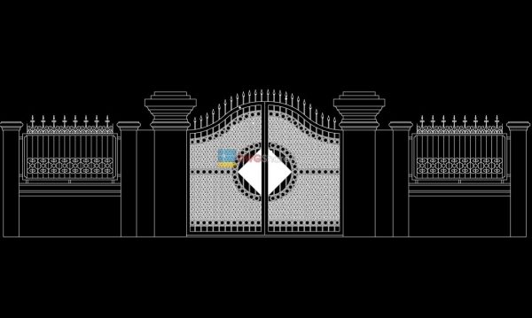 5 years ago
                

                
             1,19016. Gate design AutoCAD blocks free download