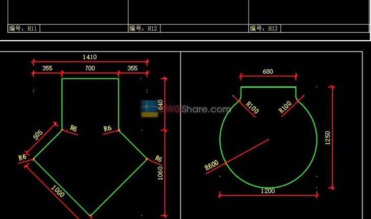 8.Bar Design Module AutoCAD blocks free download2