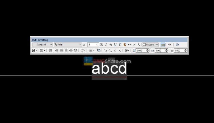 Ddedit command in CAD