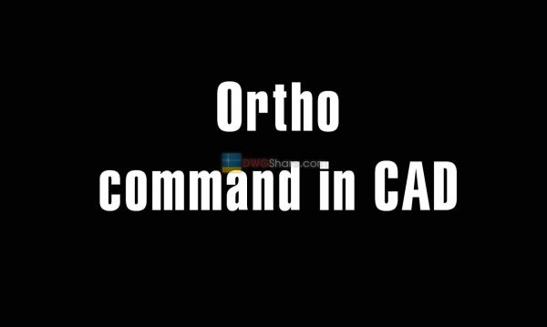 5 years ago
                

                
             254Ortho command in CAD – On-off straight drawing system