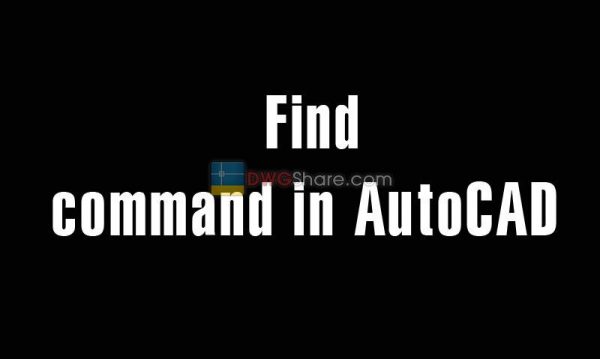 5 years ago
                

                
             631Find command in AutoCAD – The command is to edit Text in series in AutoCAD