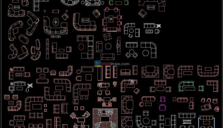 26.Furniture Cad Blocks free download