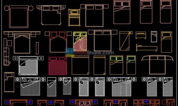27.Furniture Cad Blocks free download