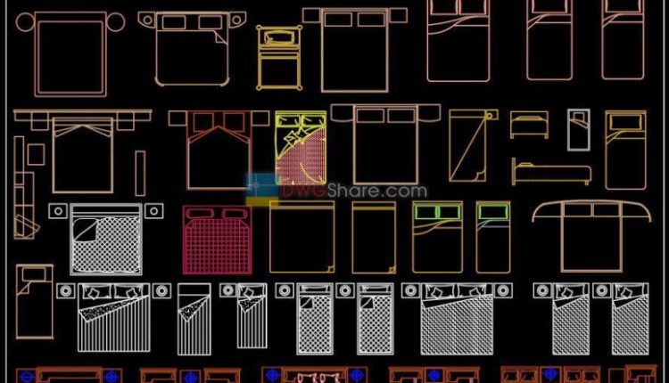 27.Furniture Cad Blocks free download