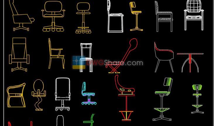 33.Furniture Cad Blocks free download