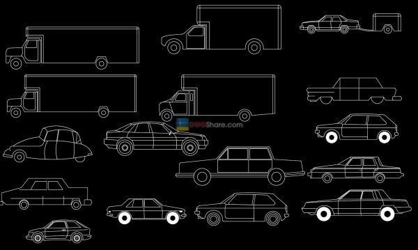 10.Transport AutoCAD blocks free download