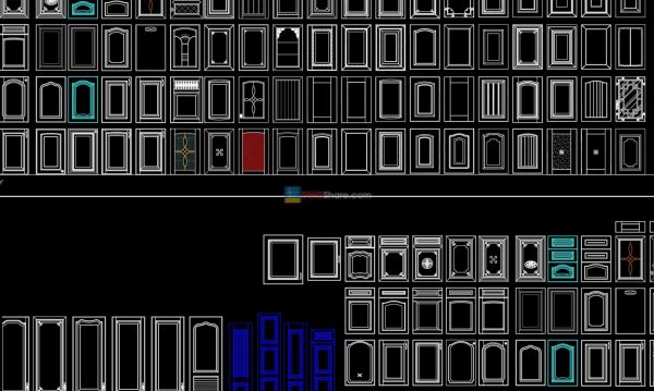 5 years ago
                

                
             4,14913.Cabinet doors and drawer fronts AutoCAD blocks free download
