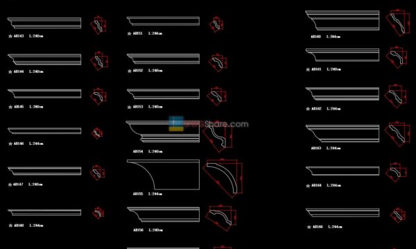 5 years ago
                

                
             1,17320.Neoclassical Style Decor CAD Design Elements