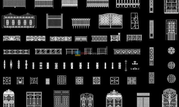 5 years ago
                

                
             2,87023.Gate and Fence design AutoCAD blocks free download