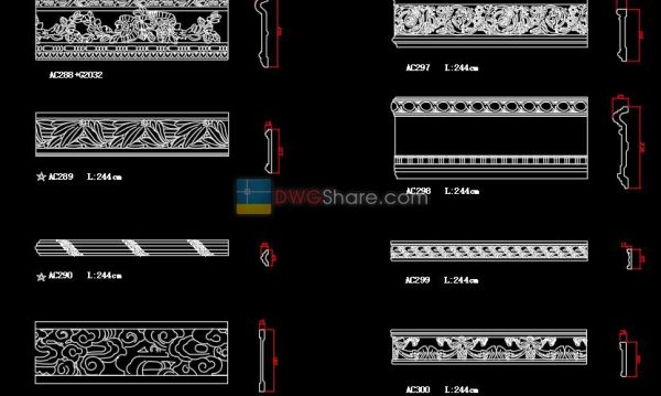 5 years ago
                

                
             1,54226.Neoclassical Style Decor CAD Design Elements