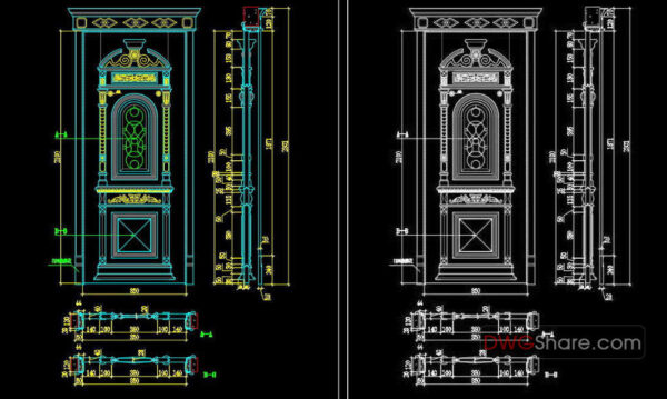 5 years ago
                

                
             86592.Autocad Wooden Door free download