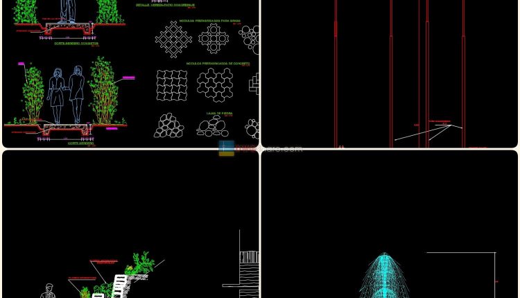Equipment for Parks AutoCAD file free download