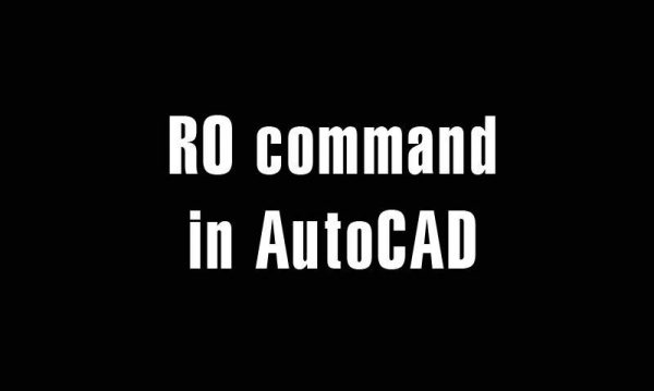 5 years ago
                

                
             415RO command in AutoCAD – Rotate3D – Rotate 3D model around an axis