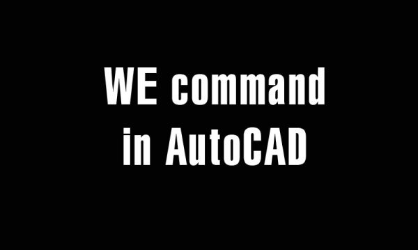5 years ago
                

                
             385WE command in AutoCAD- Wedge command – Create the wedge solid