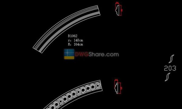 30.Neoclassical Style Decor CAD Design Elements