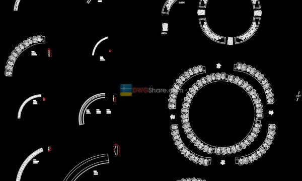 32.Neoclassical Style Decor CAD Design Elements