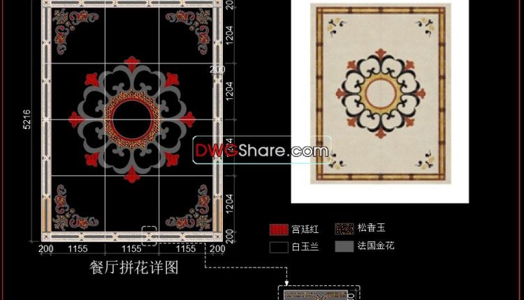 47.Paving Design CAD Blocks